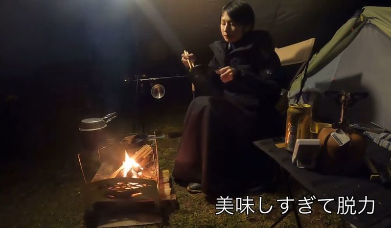 mii campさんがマクライトをレビュー！女子徒歩キャンパーにもおすすめな軽量焚き火台