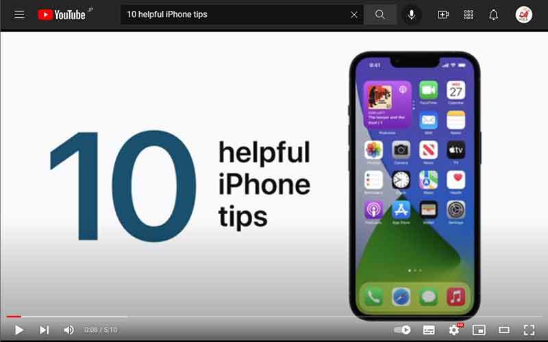 Apple公式がおすすめするiPhoneの便利機能10選、公式YouTubeチャンネルで紹介