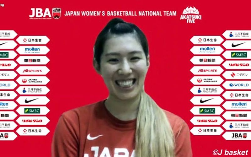 【女子日本代表】ワールドカップ2023予選に向けて/ 渡嘉敷来夢「2年ぶりの代表に対して率直にすごく楽しみです」 ❷