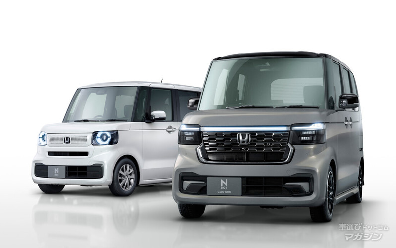 新型となったホンダ N-BOXとN-BOX カスタム。ベストバイはどっち？
