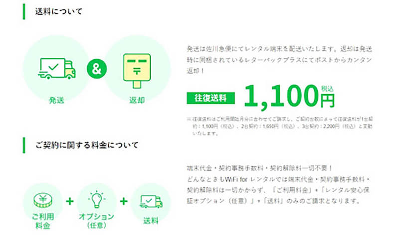 【復活】どんなときもWiFi for レンタルは本当にお得？料金やメリット・注意点、他社との比較