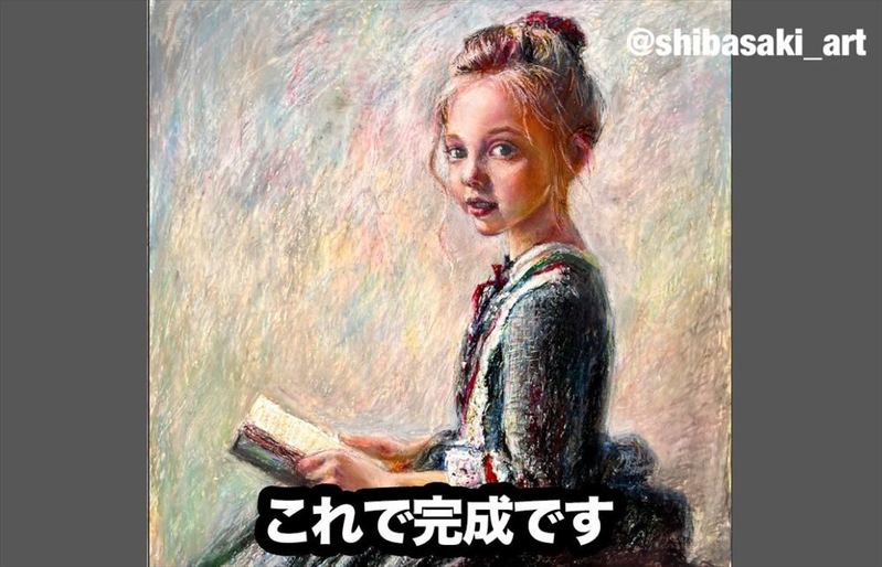 そうはならんやろ！？サクラクレパスで描いた絵のレベルが高すぎて信じられない！ 「3枚目から4枚目の間に何があった？」