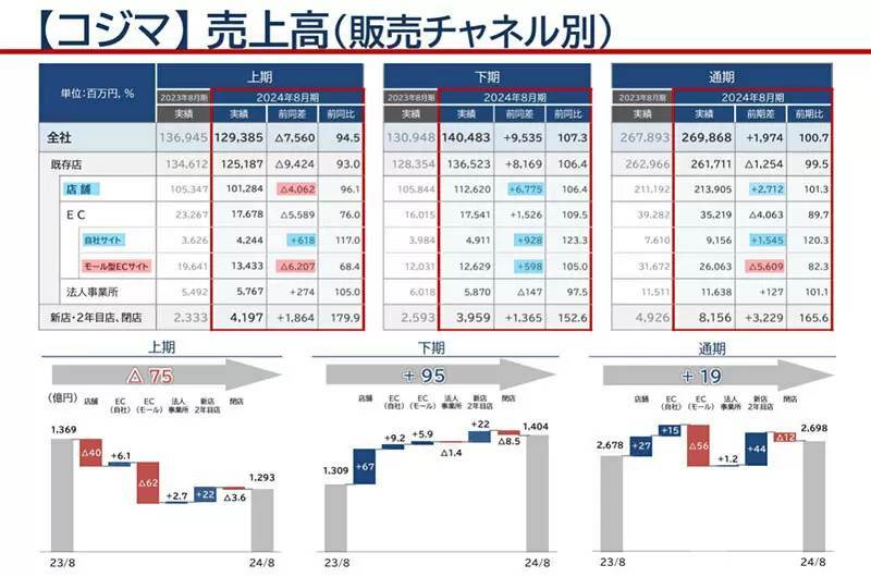 ＜2025年どうなる家電量販店＞デンキが復活した「ヤマダデンキ」とインバウンドで好調の「ビックカメラ」