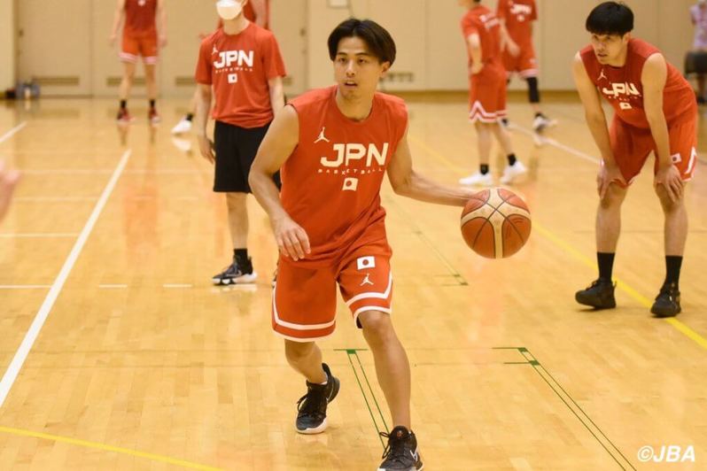 【男子日本代表】馬場雄大「3Pが重要視されてるので積極的に打っていきたい」/ W杯2023アジア地区予選window4直前合宿とイラン戦に向けて