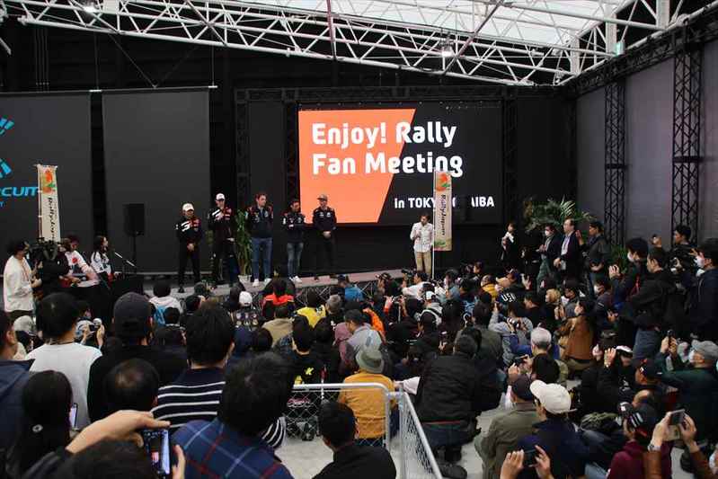 カートレースではガチンコ勝負が繰り広げられたラリージャパンファン交流イベント「ENJOY! Rally Fan Meeting in TOKYO/ODAIBA」が開催！【ラリージャパン2023】