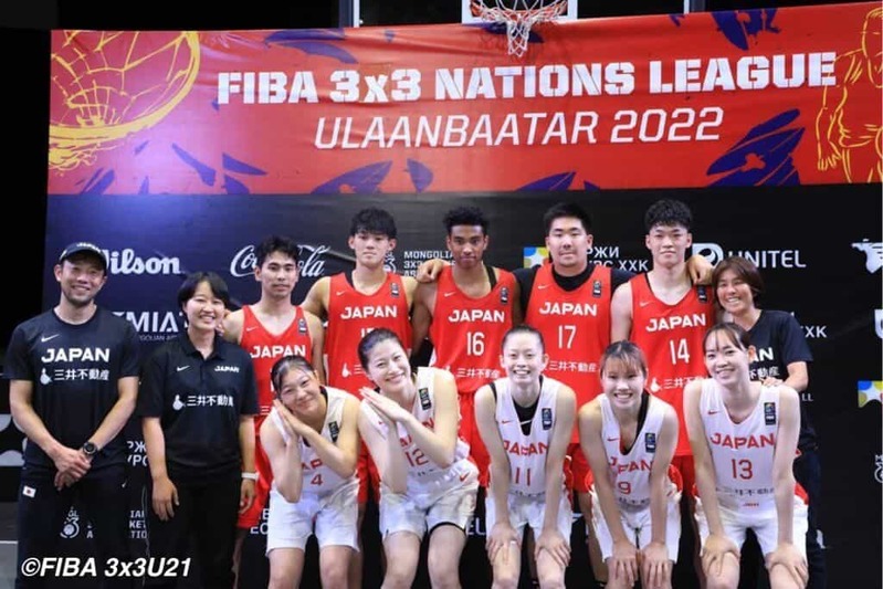 【FIBA3x3U21】NATIONS LEAGUE 2022 U21 ASIA /stop6日本代表が男女共にファイナルを飾る