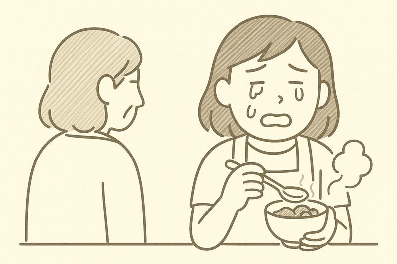 【素敵な義母】義母の“たった一皿のごはん”に泣いた私。沈んだ心が救われた瞬間