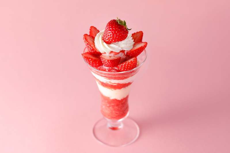 資生堂パーラー サロン・ド・カフェ ラゾーナ川崎店＆自由が丘店　『2023 スペシャルストロベリーフェア 第 3 弾』
