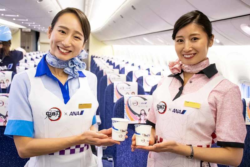 ANA「鬼滅の刃 じぇっと-参-」お披露目会　10月3日より国内線で就航