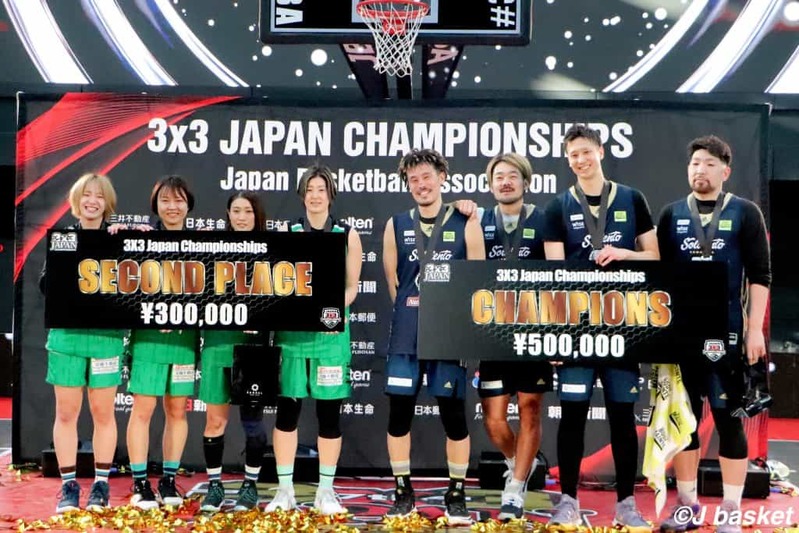 【3×3】日本選手権 男子優勝は三冠達成のUTSUNOMIYA BREX/女子はBEEFMANが優勝