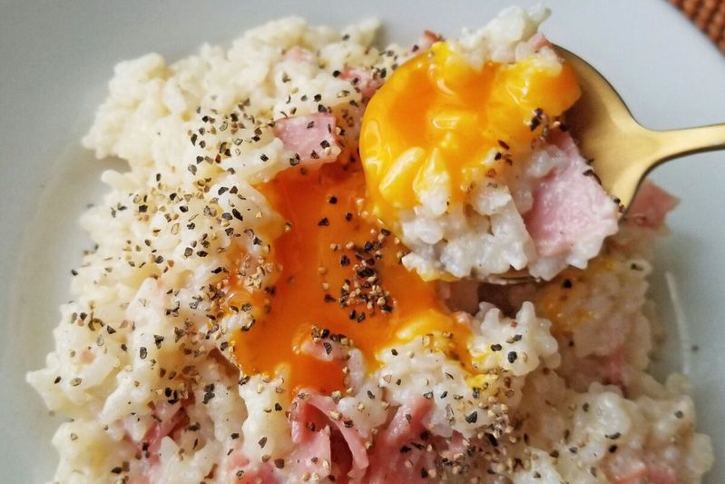 レタスクラブ公式の「レンチンカルボご飯」は求めていた味　本格カルボ味が簡単に作れた