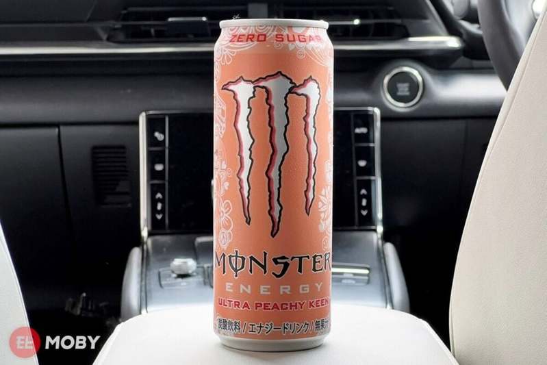 ドライブにはエナドリ！モンエナ夏の新作『モンスター ウルトラ ピーチーキーン』は桃！桃！桃！