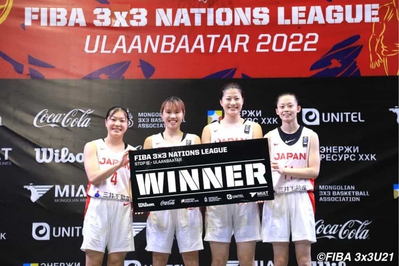 【FIBA3x3U21】NATIONS LEAGUE 2022 U21 ASIA /stop6日本代表が男女共にファイナルを飾る