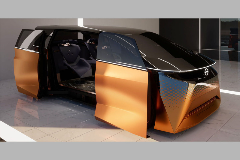 【JMS2023】日産 EVコンセプトカー「ニッサン ハイパーツアラー」は全固体電池にE/Eアーキテクチャーを想定