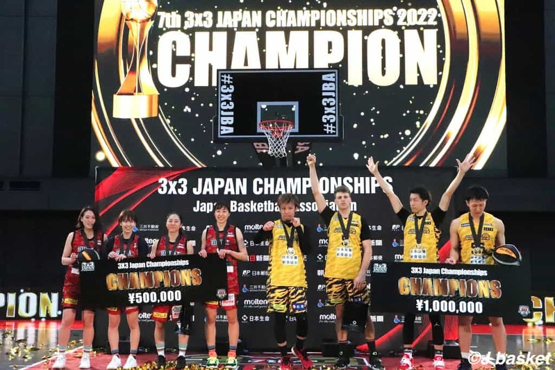 【3×3】日本選手権 男子優勝は三冠達成のUTSUNOMIYA BREX/女子はBEEFMANが優勝