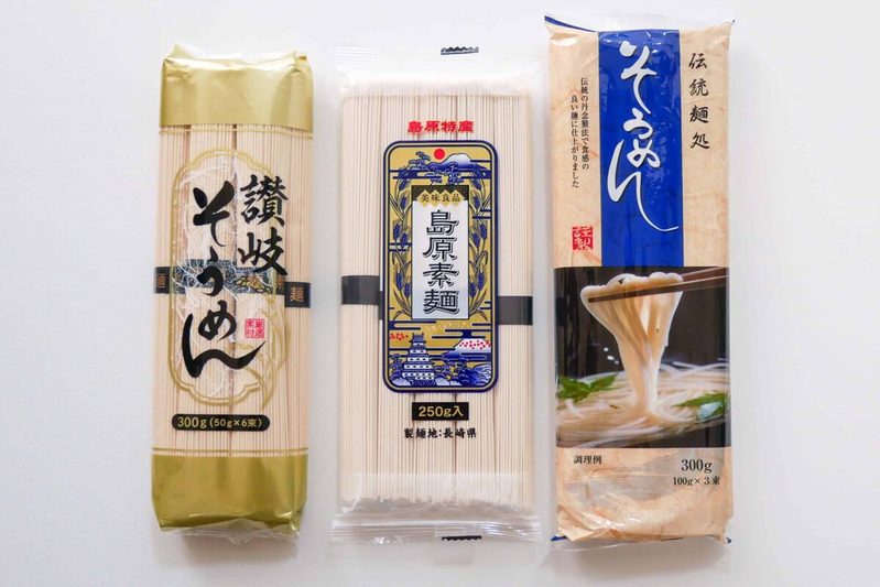 ダイソーで買える「激安108円そうめん」はおいしいのか　3種を食べ比べてみた