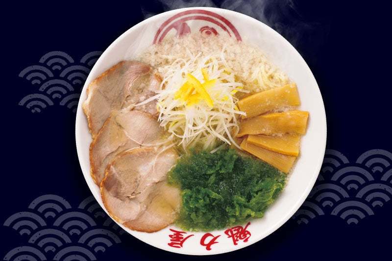 【今年は塩！】煮干し×背脂「あご煮干し塩ラーメン」期間限定発売！