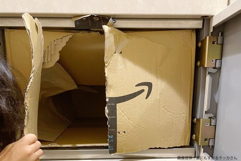 Amazonから届いた酷すぎる段ボール、完全に無理ゲーと思われたが…　「先人の知恵」が人類を救う