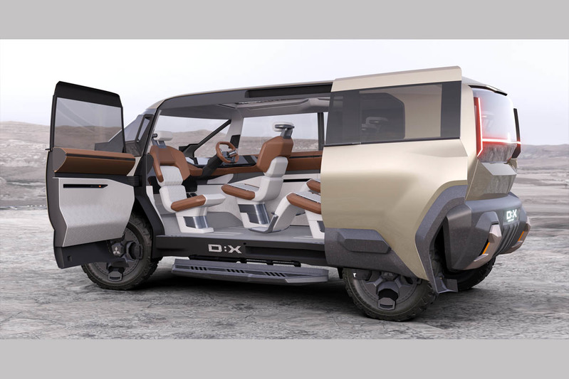 【JMS2023】三菱自　PHEVクロスオーバーD：X Conceptと国内導入のトライトンを展示