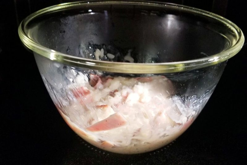 レタスクラブ公式の「レンチンカルボご飯」は求めていた味　本格カルボ味が簡単に作れた