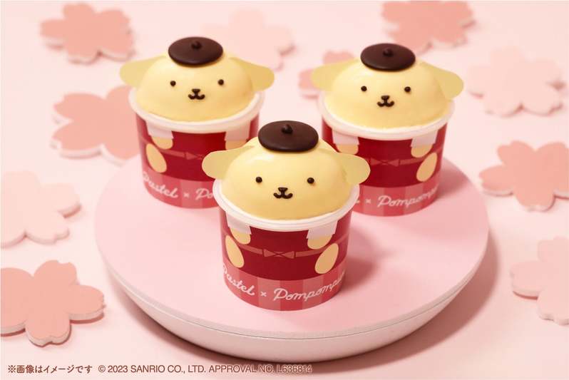 【4年連続の大人気コラボ！ポムポムプリン×パステル】なめらかプリンでおなじみの「Pastel（パステル）」が、サンリオの人気キャラクターとのコラボスイーツを3月15日より期間限定新発売