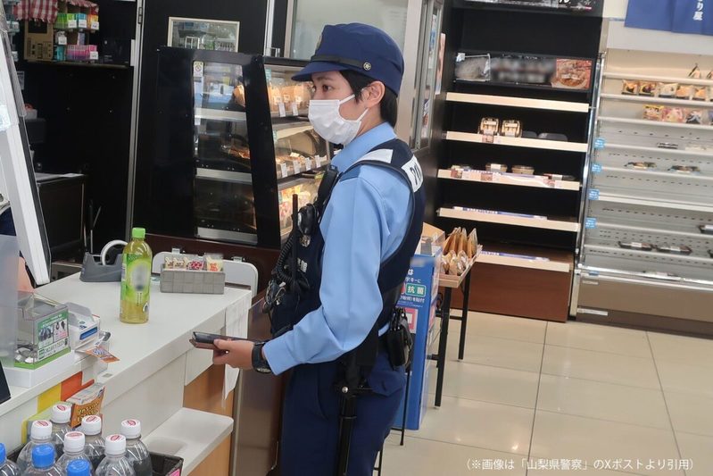 制服でコンビニ利用する警官がお願い、国民の反応に目を疑う 「意味が分からない」と疑問の声も…