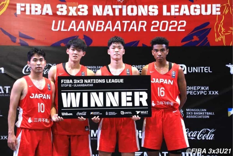 【FIBA3x3U21】NATIONS LEAGUE 2022 U21 ASIA /stop6日本代表が男女共にファイナルを飾る