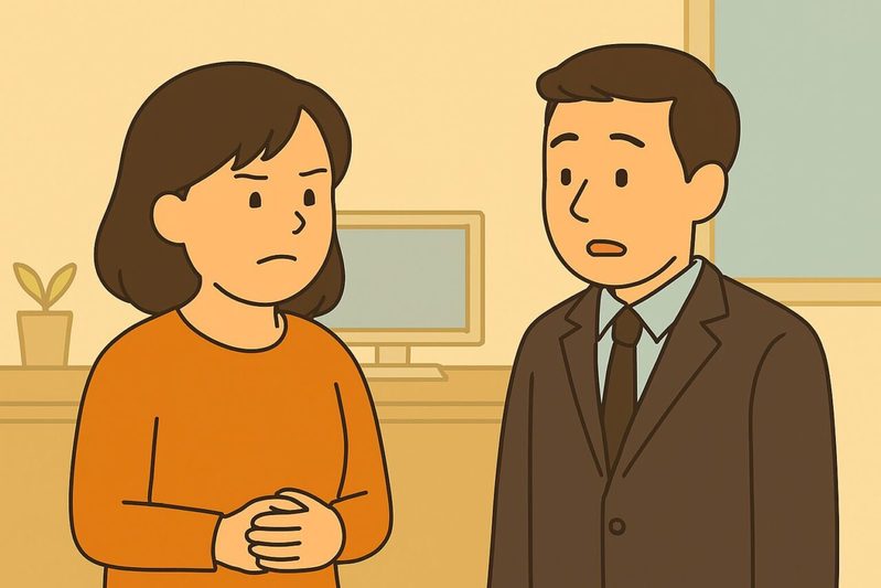 夫の浮気相手が私の職場に現れた?笑顔で語る恐怖のひとことに激震