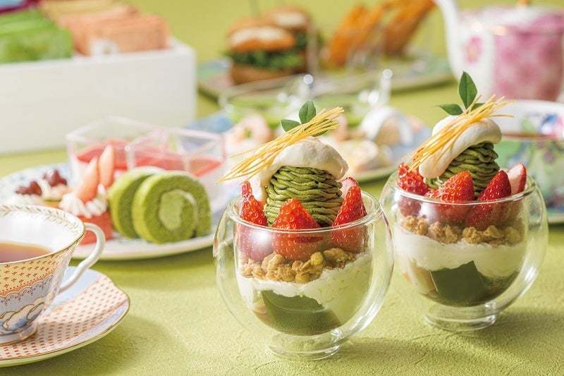 AFTERNOON TEA with SIROCCO 「いちご&抹茶」/ザ ロイヤルパークホテル アイコニック 東京汐留
