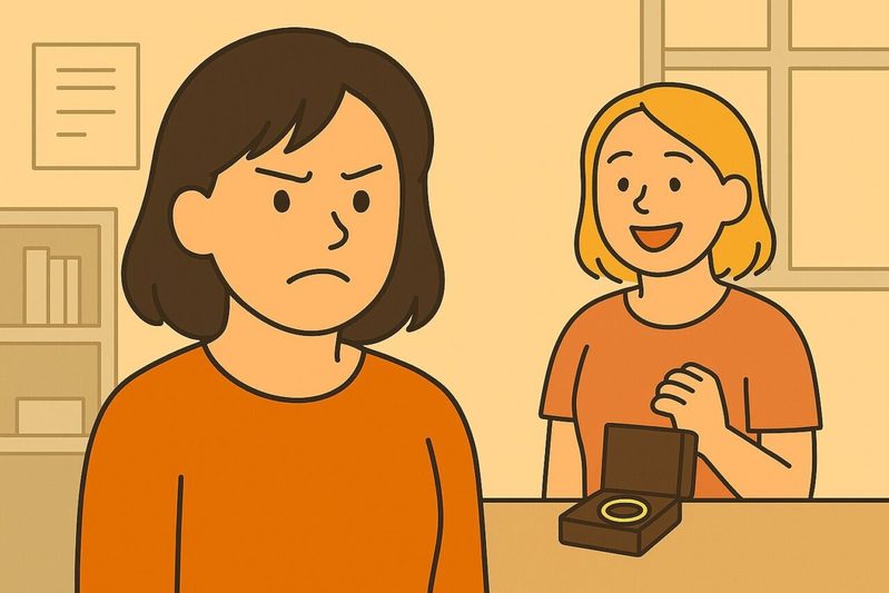 夫の浮気相手が私の職場に現れた?笑顔で語る恐怖のひとことに激震