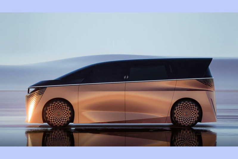 【JMS2023】日産 EVコンセプトカー「ニッサン ハイパーツアラー」は全固体電池にE/Eアーキテクチャーを想定