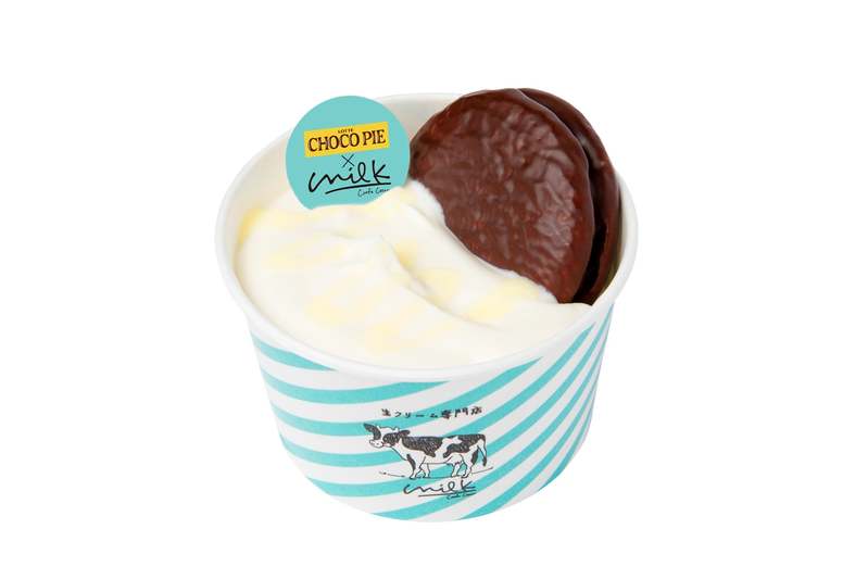ロッテの大ヒット商品「チョコパイ」×「生クリーム専門店ミルク」衝撃のコラボレーションを記念して都内店舗で限定メニューが楽しめます!