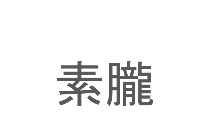 【読めたらスゴイ！】「素朧」とは一体何のこと！？炒めたお肉や卵をほぐした食べ物ですが・・・この漢字を読めますか？