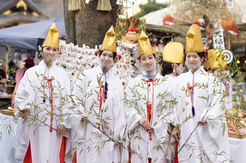 福娘たちから福がもらえるお祭り『初こんぴら祭』を取材しました