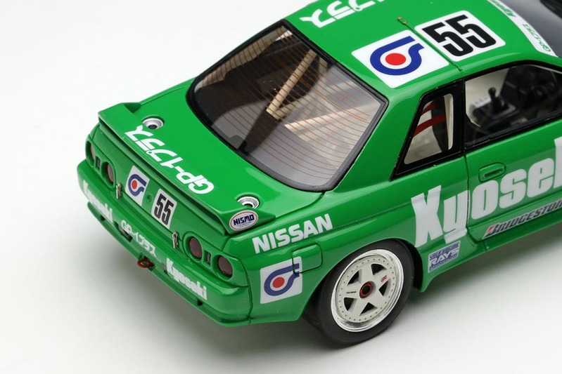 いつまで経ってもあの頃を忘れない。時計の針よ1992年に戻れ! メイクアップのR32 GT-R Gr.Aに”緑の刺客”共石スカイライン登場