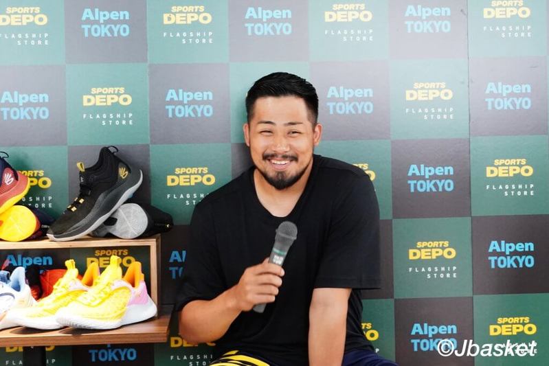 【Bリーグ】Alpen TOKYO × アンダーアーマー  岸本隆一×鵤誠司 プレミアムセッションイベント／鵤誠司、岸本が毎日のルーティンを語る