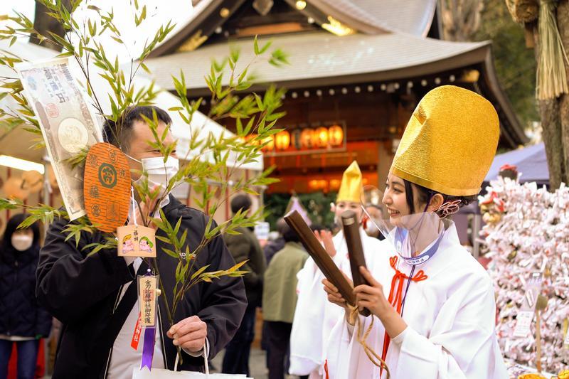福娘たちから福がもらえるお祭り『初こんぴら祭』を取材しました