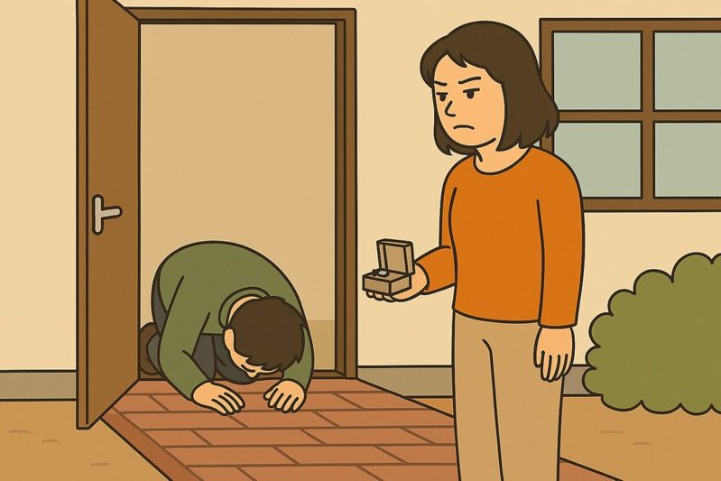 結婚指輪、外すの忘れてた!浮気現場で夫が口走った最低の言い訳とは