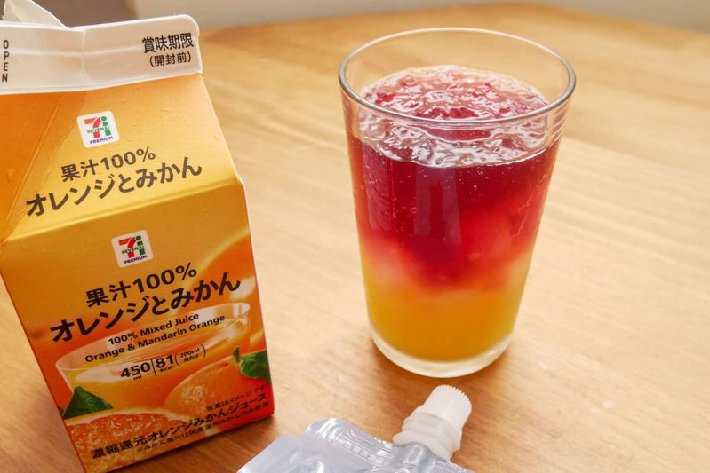 セブンのジュースにアレを足すと「死ぬほどウマい」　まさかの飲み物が話題に