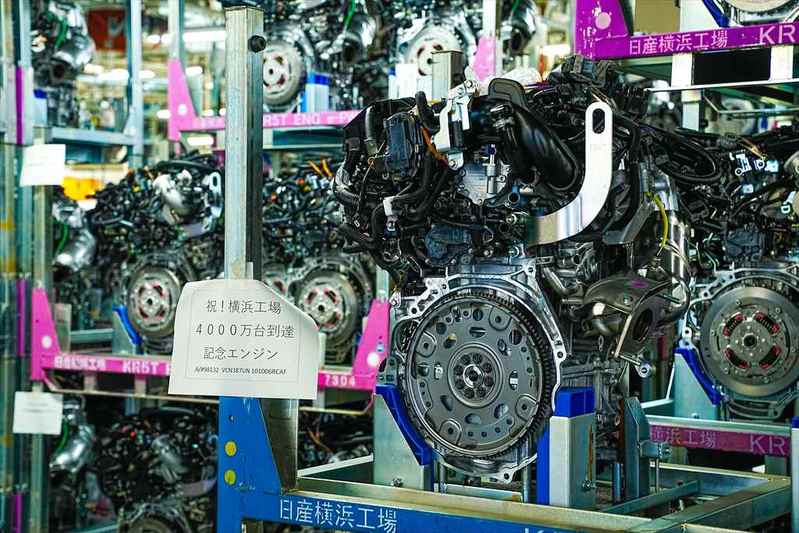 日産が可変圧縮比エンジン「VC-ターボ」の生産現場を公開!狙いは「48VマイルドHEV」を超えること
