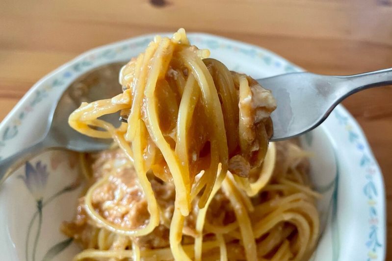 DELISH KITCHENの「ケチャプツナパスタ」　ワンパン＆包丁要らずで作るごちそうパスタが美味しすぎ…