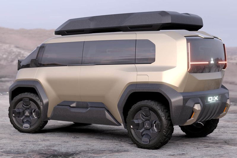 【JMS2023】三菱自　PHEVクロスオーバーD：X Conceptと国内導入のトライトンを展示