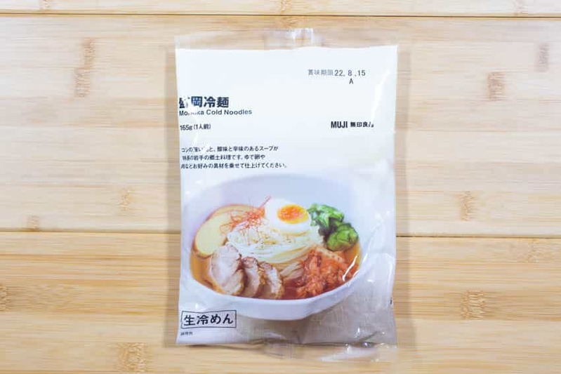 食欲の下がる暑い夏でも爆上がり！【無印良品】の冷麺は簡単だからキャンプ飯に最高！