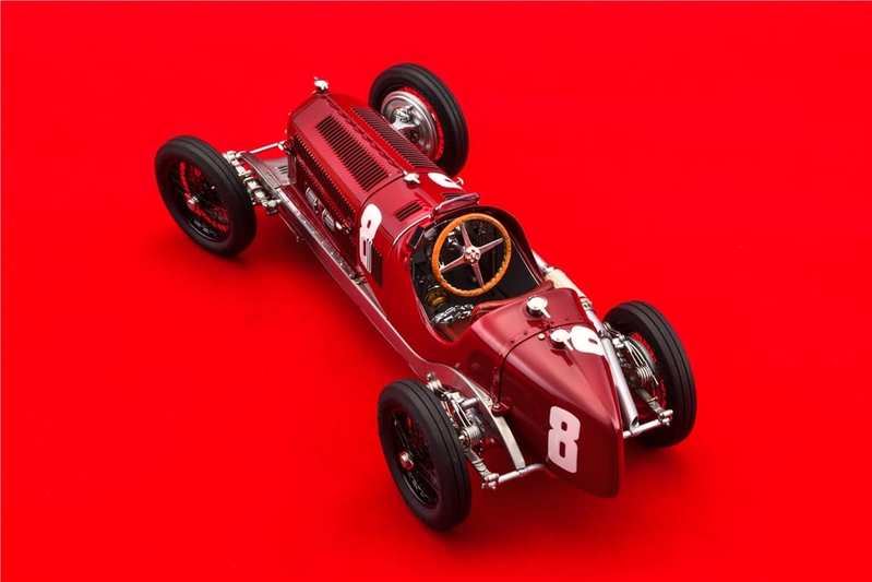 戦前GPマシーン最高傑作のひとつ「アルファ ロメオ P3」を超解像度で堪能【ミニカー・トピックス】