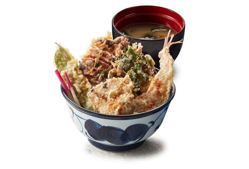 天丼てんや初！旬の味覚「ほたるいか」をかき揚げに『初夏天丼』が期間限定で登場　兵庫県産ほたるいか使用、初夏限定メニューを4月20日(木)より販売
