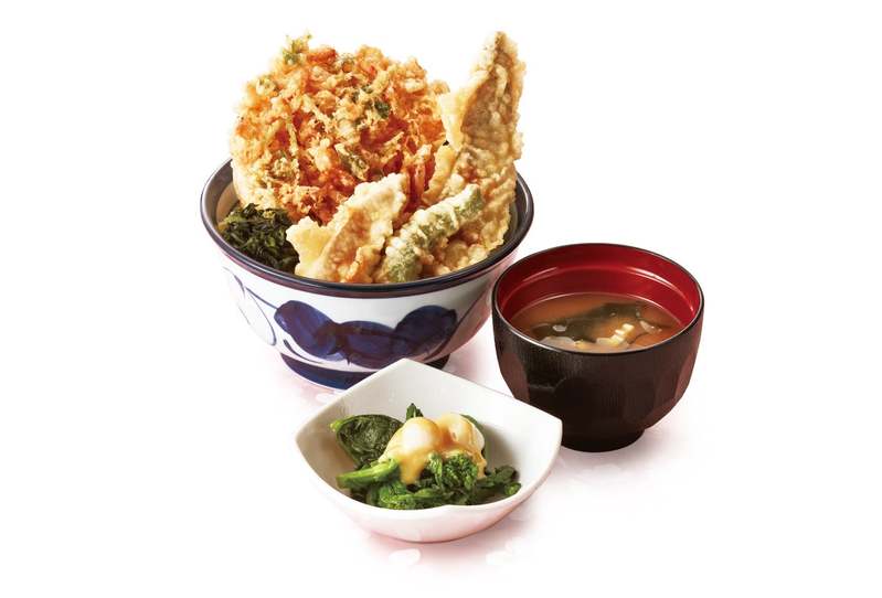 天丼てんや　春限定メニューを2月22日(水)より販売！サクッと桜海老のかき揚げが主役 『桜海老天丼』、『さくら盛り』車海老・穴子・真鯛の3大共演 『天然車海老のごちそう天丼』