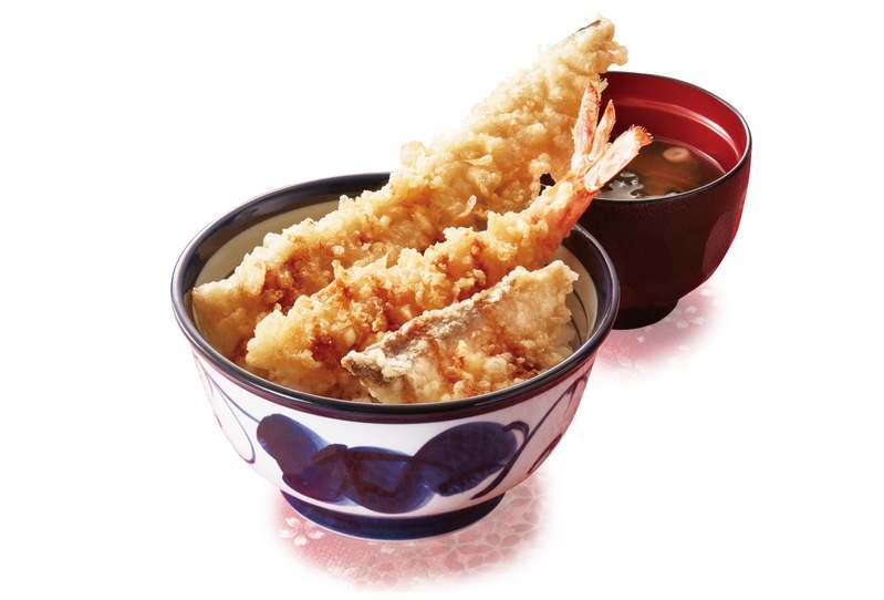 天丼てんや　春限定メニューを2月22日(水)より販売！サクッと桜海老のかき揚げが主役 『桜海老天丼』、『さくら盛り』車海老・穴子・真鯛の3大共演 『天然車海老のごちそう天丼』