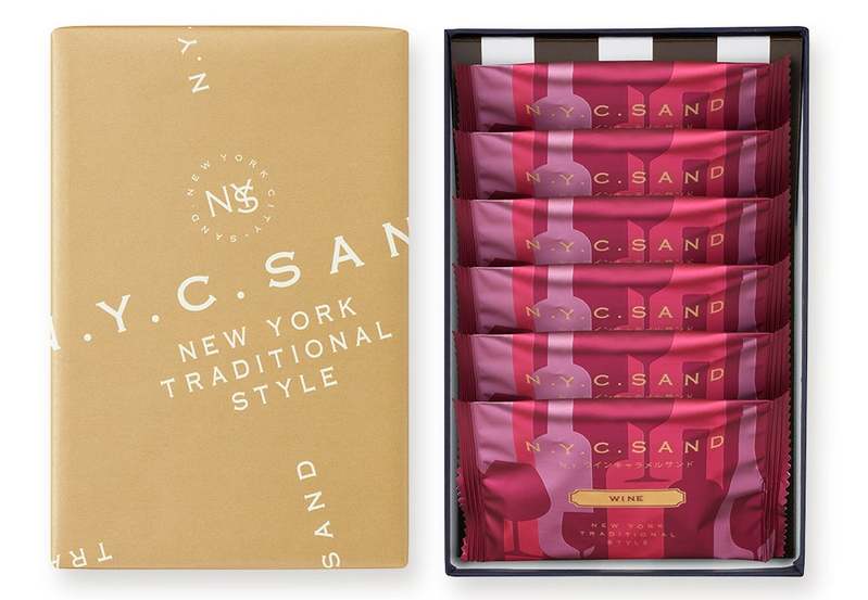 〈N.Y.C.SAND〉より羽田空港売店限定!華やかな香りと深いルビー色の「N.Y.ワインキャラメルサンド」新発売!