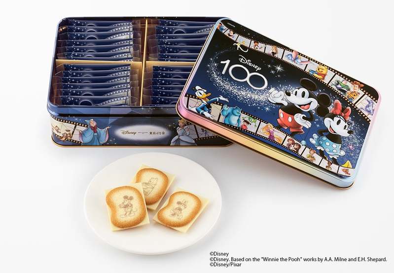 ディズニー創立100周年を祝う新作スイーツと人気の「ミッキーマウス」たちが描かれた数量限定の豆皿セットが登場【東京ばな奈】