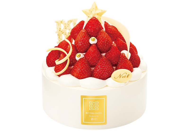 聖夜に輝く「クリスマスツリー」がテーマのクリスマスケーキが登場！『バターステイツ by銀のぶどう』が予約受付を開始